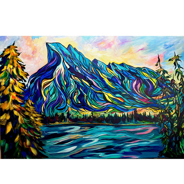 Banff National Park, Castle Mountain, Three Sisters, Emerald Lake Resort