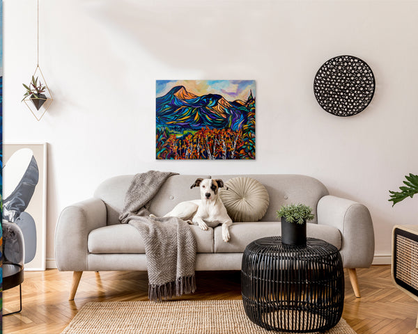 Kananaskis Country Splendour Original on 16" x 20" Gallery Wrap Canvas