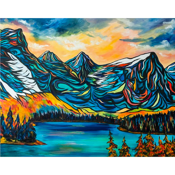 Moraine Lake and the Valley of the Ten Peaks