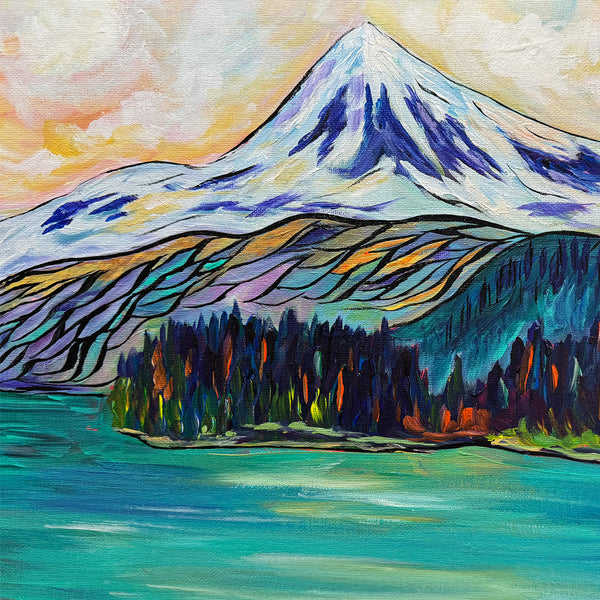 Mount Baker View from the San Juan Islands U.S.