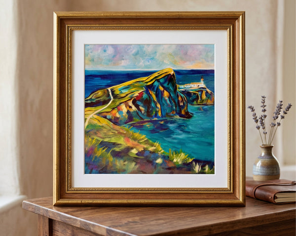Neist Point, Isle of Skye | Original Scottish Coastal Landscape Painting