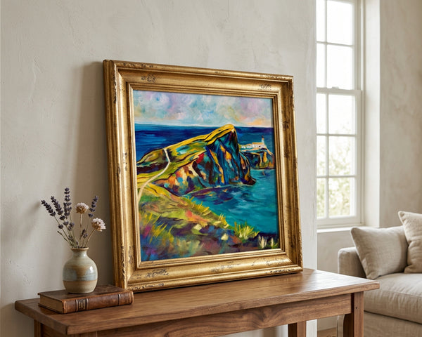 Neist Point, Isle of Skye | Original Scottish Coastal Landscape Painting