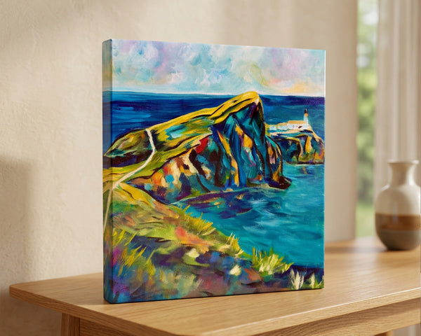 Neist Point, Isle of Skye | Original Scottish Coastal Landscape Painting