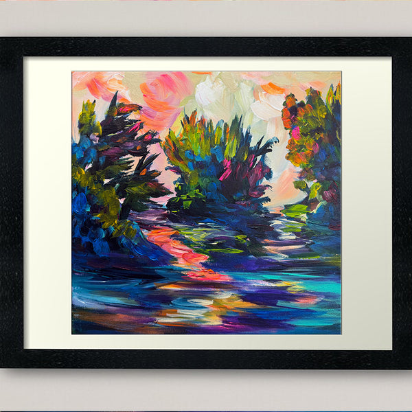 Reflections of the Day — An Original Painting