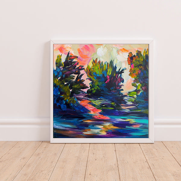 Reflections of the Day — An Original Painting