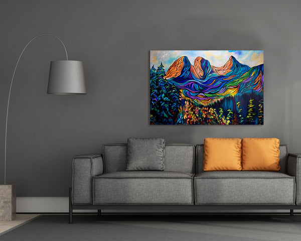 The Infamous Three – A Kaleidoscope Tribute to the Iconic Peaks