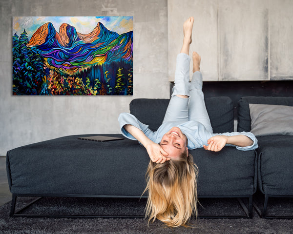 The Infamous Three – A Kaleidoscope Tribute to the Iconic Peaks