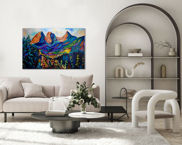 The Infamous Three – A Kaleidoscope Tribute to the Iconic Peaks