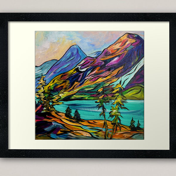 A Tranquil Existence Original Painting 12" x 12"