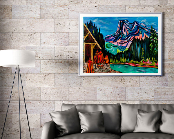 Emerald Escape Embellished Prints