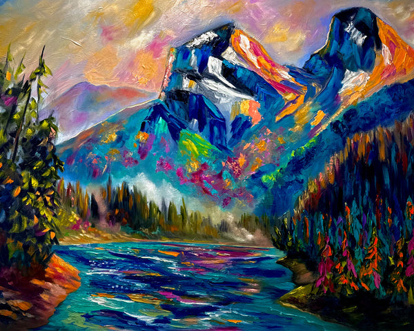 Two out of Three Ain't Bad Original Oil Painting|24" x 36