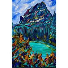 Load image into Gallery viewer, Castle Mountain 36&quot; x 24&quot; Original Painting