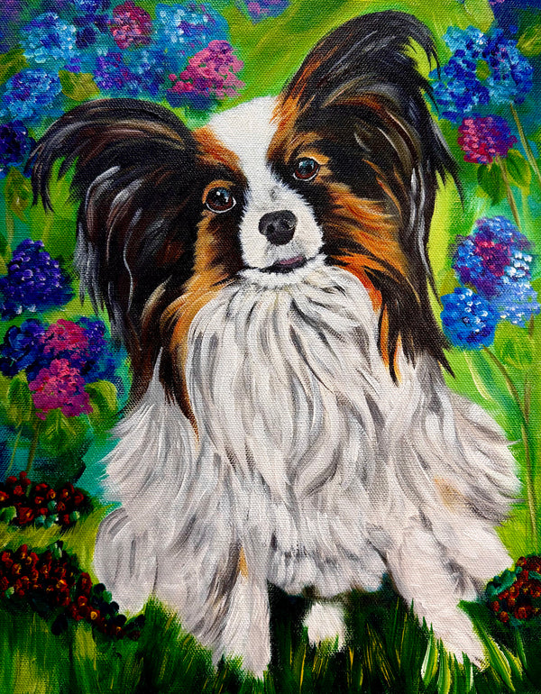 From paw prints to paint strokes more than a pet portrait, it’s their spirit on canvas