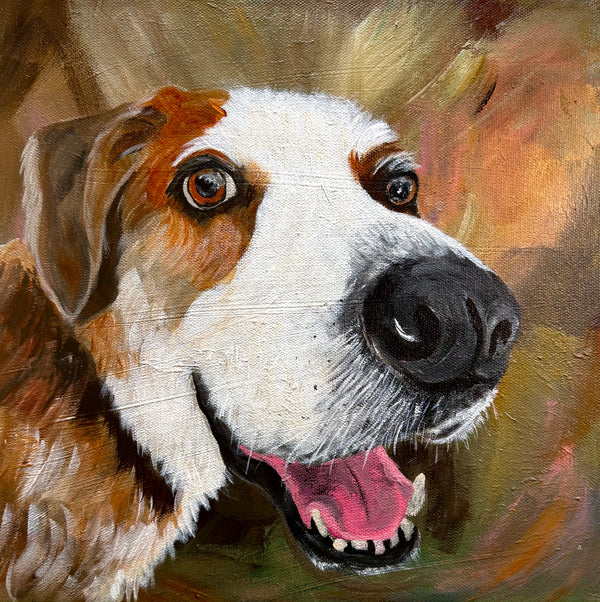 From paw prints to paint strokes more than a pet portrait, it’s their spirit on canvas