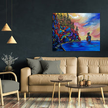 Load image into Gallery viewer, Beautiful original painting of Vancouver&#39;s iconic Sea Wall.