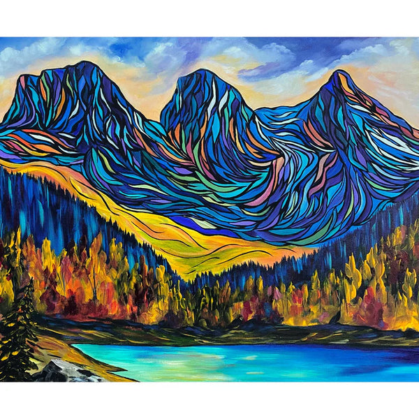 Three Sisters Commission for Adriana 30" x 48"