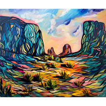 Load image into Gallery viewer, Unique Utah Original 30&quot; x 24&quot; Galley Wrap Canvas Painting