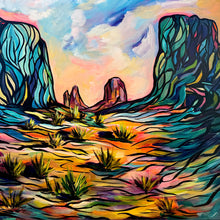 Load image into Gallery viewer, Unique Utah Original 30&quot; x 24&quot; Galley Wrap Canvas Painting