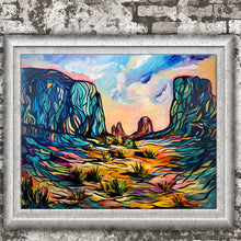 Load image into Gallery viewer, Unique Utah Original 30&quot; x 24&quot; Galley Wrap Canvas Painting