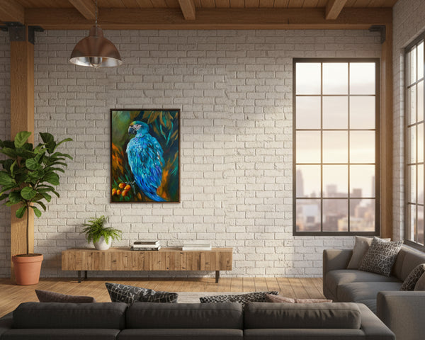 Wings of Wanderlust Original painting on Un-stretched 18" x 24" canvas