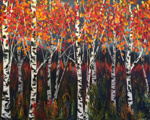 Parade of the Birch Trees